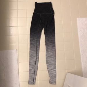 lululemon ombré stripe align leggings